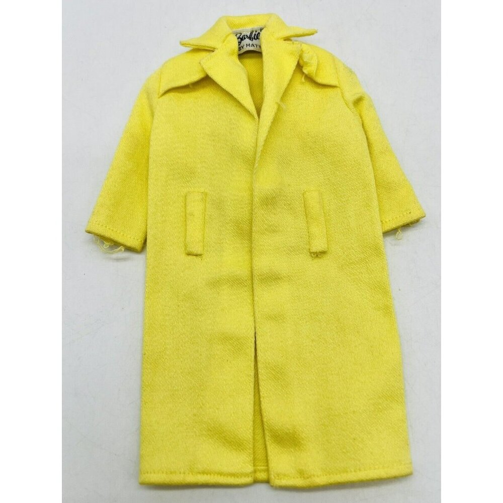 Vintage Barbie 1962 Stormy Weather Yellow Raincoat 949